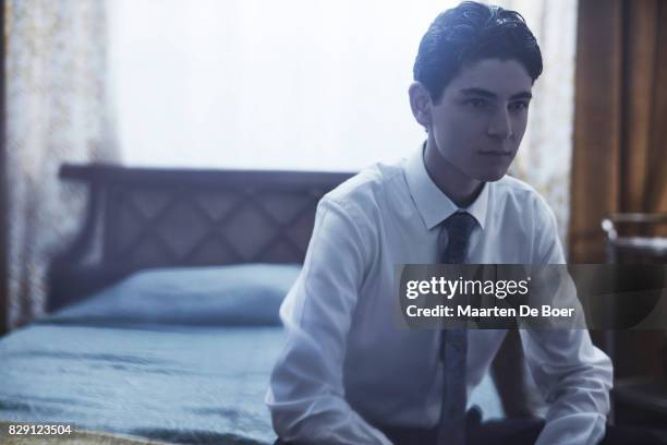 David Mazouz of FOX's 'Gotham' poses for a portrait during the 2017 Summer Television Critics Association Press Tour at The Beverly Hilton Hotel on...