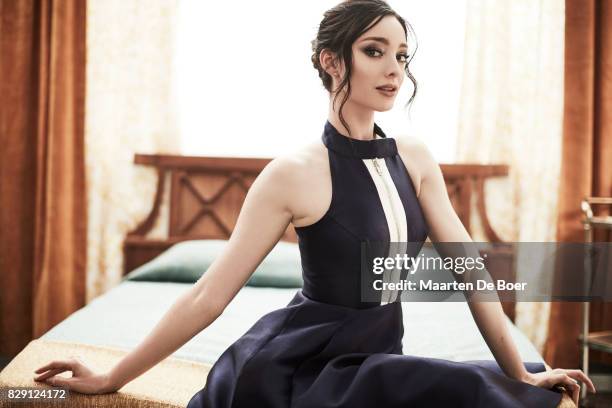 Emma Dumont of FOX's 'The Gifted' poses for a portrait during the 2017 Summer Television Critics Association Press Tour at The Beverly Hilton Hotel...