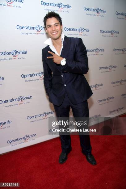 Actor / singer Michael Copon arrives at the 7th Annual Operation Smile Gala at the Beverly Hilton on September 18, 2008 in Beverly Hills, California.