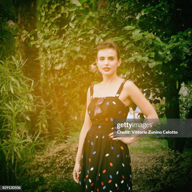 Actress Veronica Echegui poses during the Pardi di Domani Jury Photocall at the 70th Locarno Film Festival on August 3, 2017 in Locarno, Switzerland.