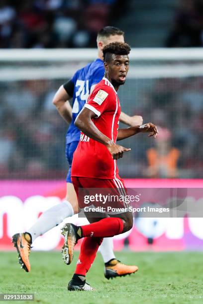 Bayern Munich Midfielder Corentin Tolisso in action during the International Champions Cup match between Chelsea FC and FC Bayern Munich at National...