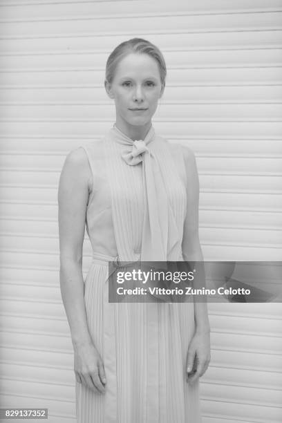 Actress Susanne Wuest poses for a portrait during the 70th Locarno Film Festival on August 8, 2017 in Locarno, Switzerland.