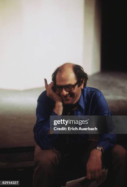 German-Argentinian composer, conductor and teacher, Mauricio Kagel , circa 1970.