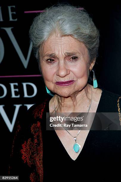 Actress Lynn Cohen attends the the "Sex and the City: The Movie" DVD launch at the New York Public Library on September 18, 2008 in New York City.