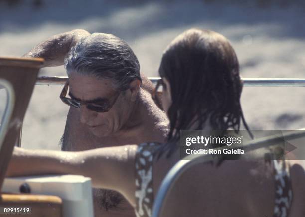 Jackie Onassis and Ari Onassis