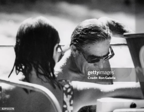 Jackie Kennedy Onassis and Aristotle Onassis