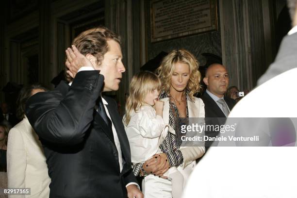 Elle Macpherson and Arpad Busson
