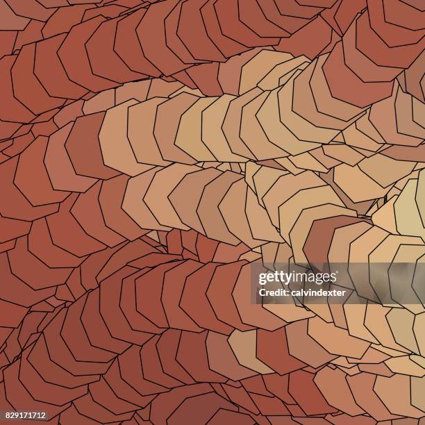 surrealistic background - optic illusion stock illustrations