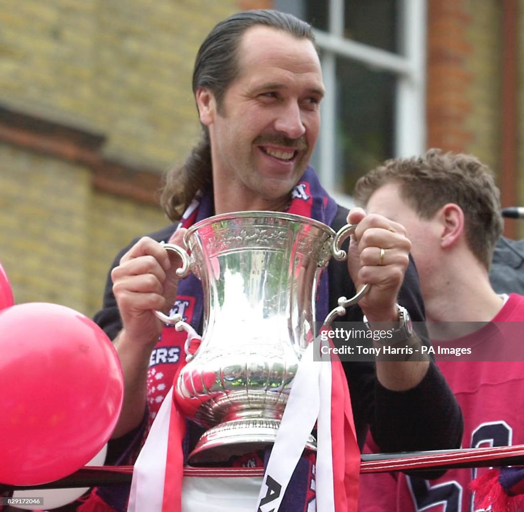 Arsenal Celebrate the Double