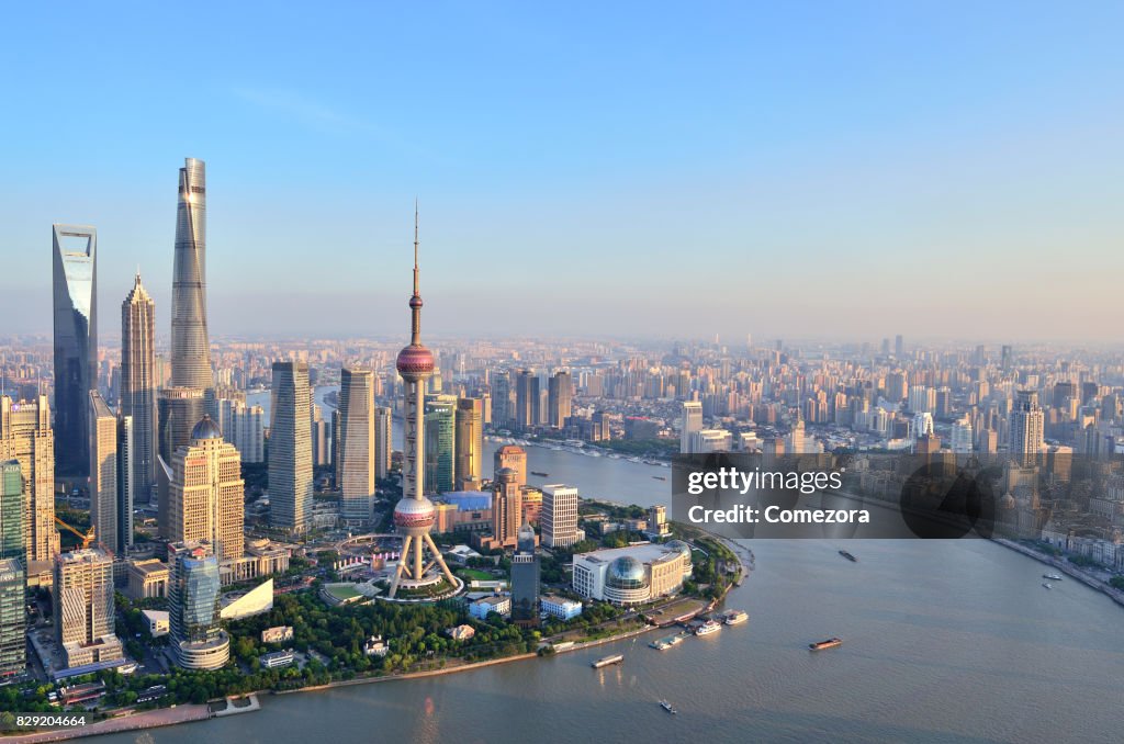Shanghai Urban Skyline, China