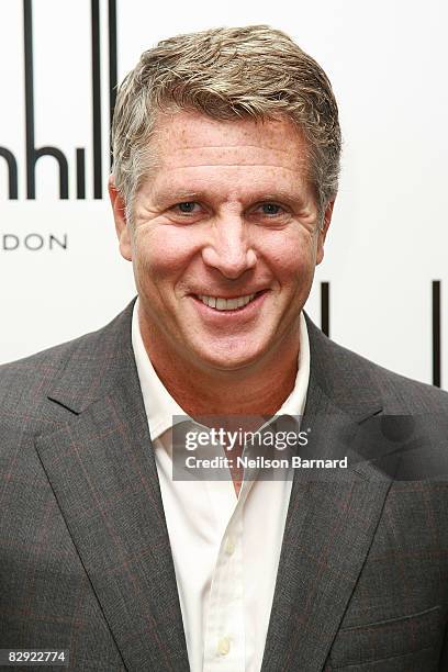 Host Donny Deutsch participates in the Alfred Dunhill Debate at the Dunhill store on September 19, 2008 in New York City.