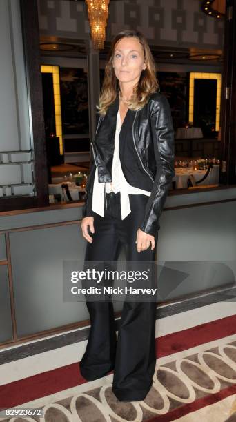 Phoebe Philo attends Richard James' 15th anniversary party hosted by GQ editor Dylan Jones on April 29, 2008 at The Lanesborough in London, England.