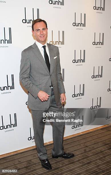 Julien Dumont attends the Alfred Dunhill Debate at the Dunhill Store on September 19, 2008 in New York City.