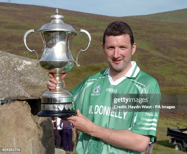 Tipperary goalkeeper and All-Ireland hurling medal winner, Brendan Cummins, winner of this years M Donnelly All-Ireland Poc Fada Final, in the Cooley...