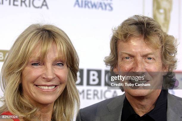 Bonnie Lythgoe and Nigel Lythgoe pose for a picture at the 6th Annual BAFTA Tea Party September 20, 2008 at the Intercontinental Hotel in Los...