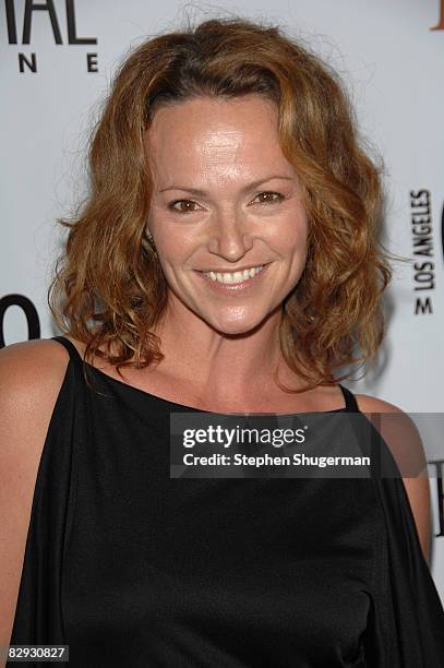 Actor Clare Carey attends Los Angeles Confidential Magazine's Pre-Emmy Party at Les Deux on September 20, 2008 in Los Angeles, California.