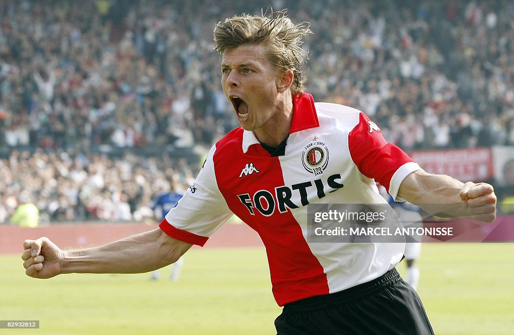 Feyenoord player Jon Dahl Tomasson celeb