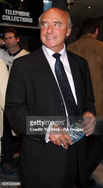 Jude Law's father Peter Law arrives for the UK charity premiere of Sky Captain And The World Of Tomorrow at the UCI Empire in Leicester Square,...