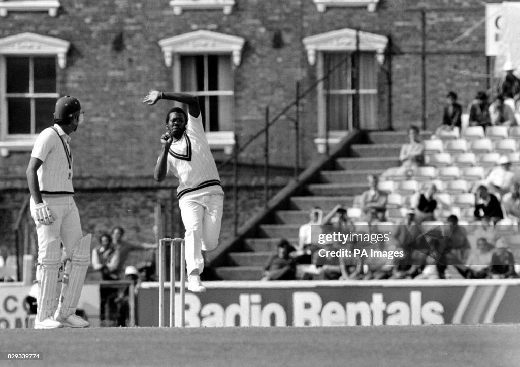 Malcolm Marshall West Indies' fast bowler