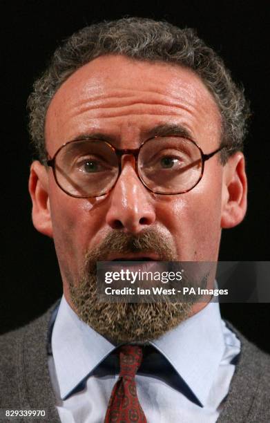 Actor Antony Sher during a photocall for the play 'Primo' - adapted from Primo Levi's 'If This Is A Man' - at the National Theatre, South Bank in...