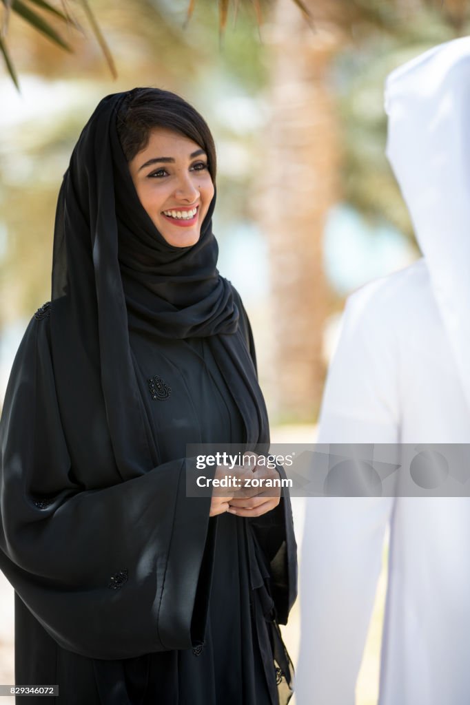 Arab couple