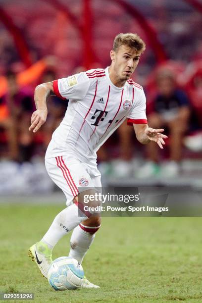 Bayern Munich Midfielder Niklas Dorsch in action during the International Champions Cup match between FC Bayern and FC Internazionale at National...