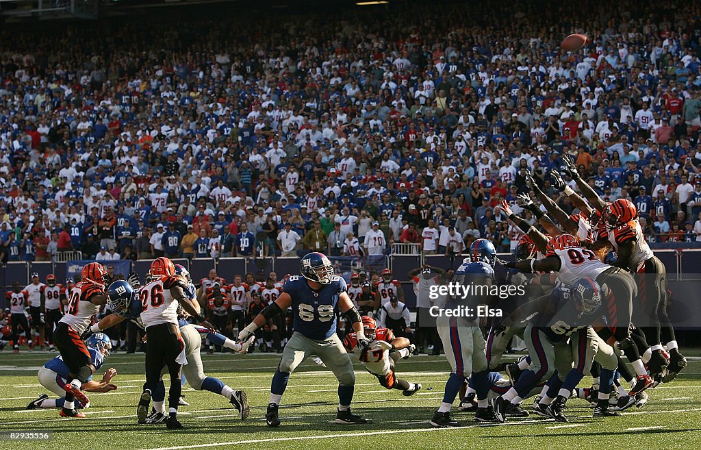 Cincinnati Bengals v New York Giants