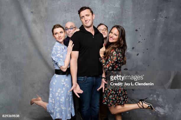 Cast of "The Tick," are photographed in the L.A. Times photo studio at Comic-Con 2017, in San Diego, CA on July 21, 2017. CREDIT MUST READ: Jay L....