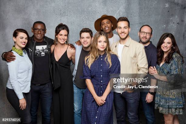 Cast and writers of "Supergirl," are photographed in the L.A. Times photo studio at Comic-Con 2017, in San Diego, CA on July 22, 2017. CREDIT MUST...