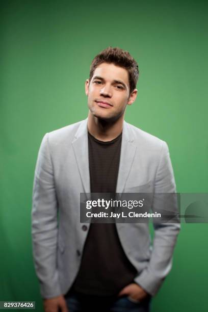 Actor Jeremy Jordan, from the television series "Supergirl," is photographed in the L.A. Times photo studio at Comic-Con 2017, in San Diego, CA on...