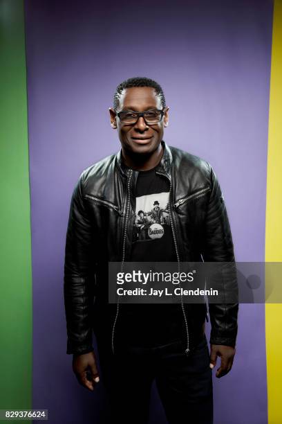 Actor David Harewood, from the television series "Supergirl," is photographed in the L.A. Times photo studio at Comic-Con 2017, in San Diego, CA on...