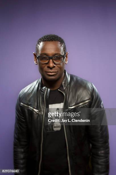 Actor David Harewood, from the television series "Supergirl," is photographed in the L.A. Times photo studio at Comic-Con 2017, in San Diego, CA on...