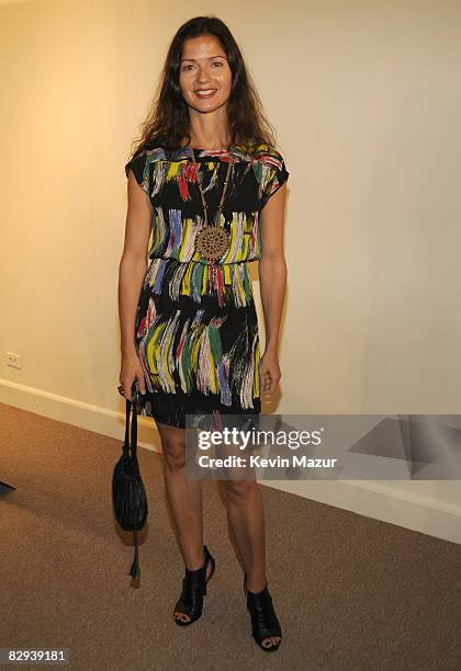 Jill Hennessy attends "SPAIN...On The Road Again" Launch Party With Mario Batali And Gwyneth Paltrow at Queen Sophia Spanish Institute on September...