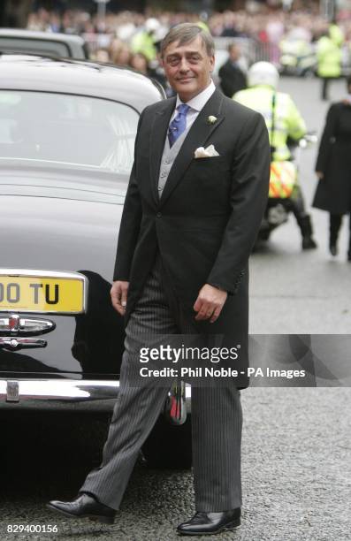 The Duke of Westminster arrives at the wedding of his daughter Lady Tamara Grosvenor to Edward van Cutsem at Chester Cathedral. Prince William will...