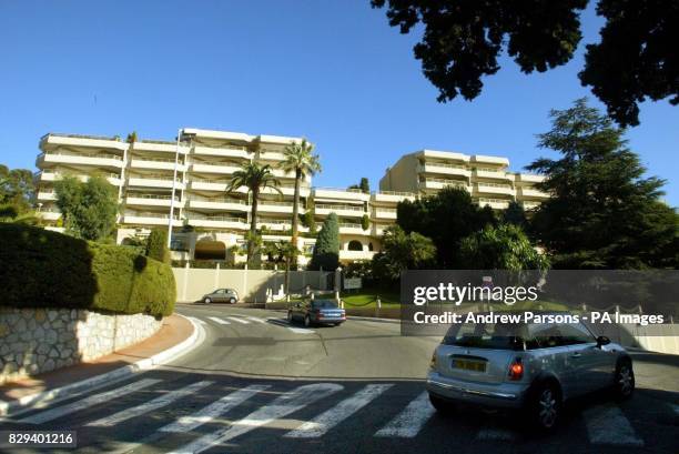 General view of Avenue Marechal Koenig, Cannes, South of France, where it was reported that The Earl of Shaftesbury met his third wife Jamila Ben...