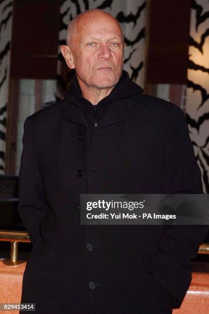 Actor Stephen Berkoff arrives for the Whatsonstage.com Theatregoers' Choice Awards Nominations and Launch party, at Planet Hollywood in central...