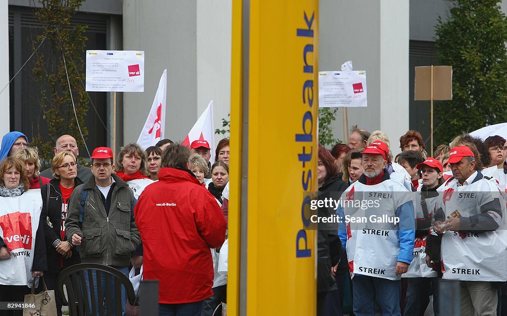 Postbank Workers Strike