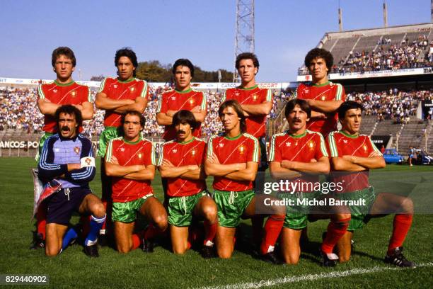 Team Portugal, Joao Pinto, Lima Pereira, Eurico Gomes, Alvaro Magalhaes, Carlos Manuel, Jaime Pacheco, Bento, Antonio Frasco, Antonio Sousa, Fernando...