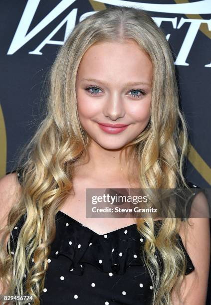 Amiah Miller arrives at the Variety Power Of Young Hollywood at TAO Hollywood on August 8, 2017 in Los Angeles, California.