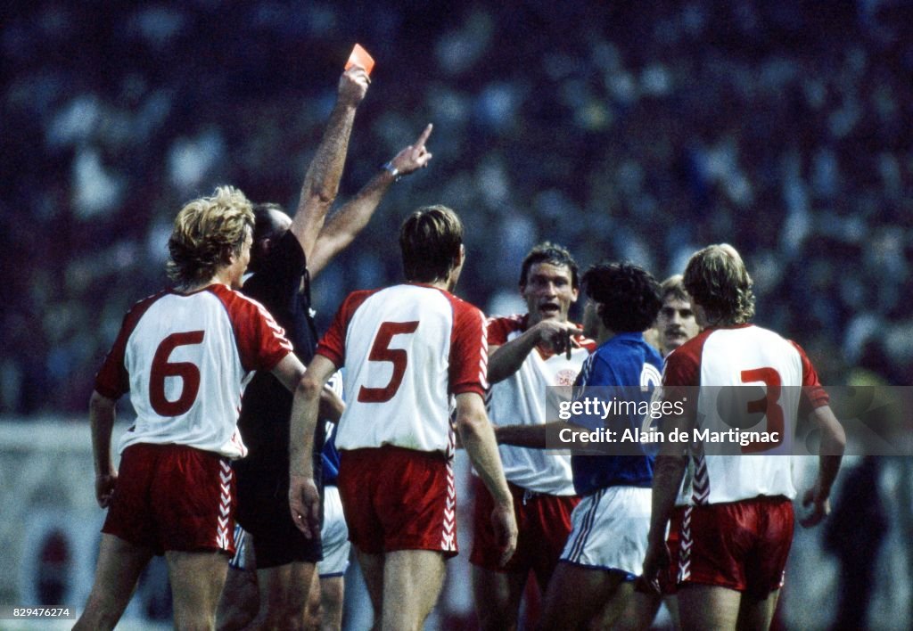 France v Denmark - European Championship 1984