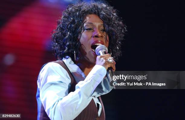 Heather Small performs.