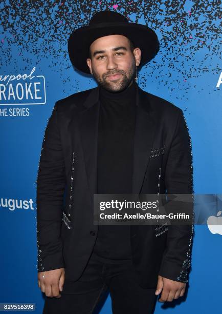 Singer Parson James arrives at 'Carpool Karaoke: The Series' On Apple Music Launch Party at Chateau Marmont on August 7, 2017 in Los Angeles,...