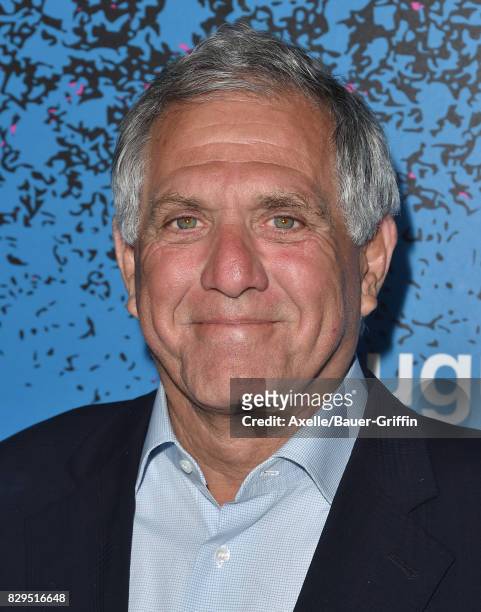 Of CBS Les Moonves arrives at 'Carpool Karaoke: The Series' On Apple Music Launch Party at Chateau Marmont on August 7, 2017 in Los Angeles,...