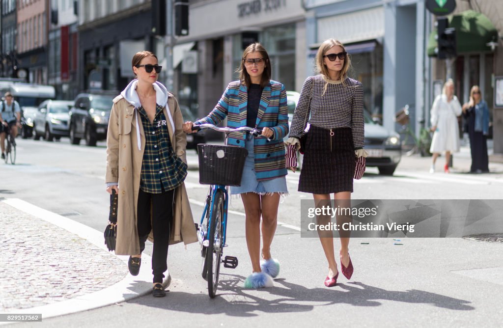 Street Style - Copenhagen Fashion Week Spring/Summer 2018: Day 3