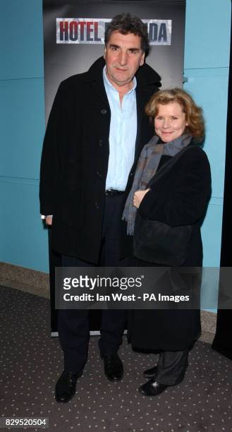 Actress Imelda Staunton and Jim Carter.