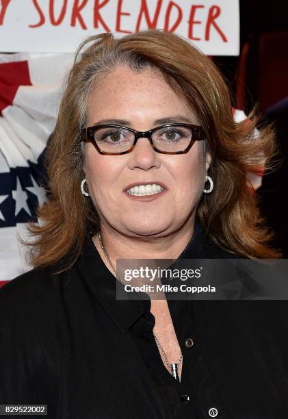 Rosie O'Donnell attends "The Terms Of My Surrender" Broadway Opening Night at Belasco Theatre on August 10, 2017 in New York City.