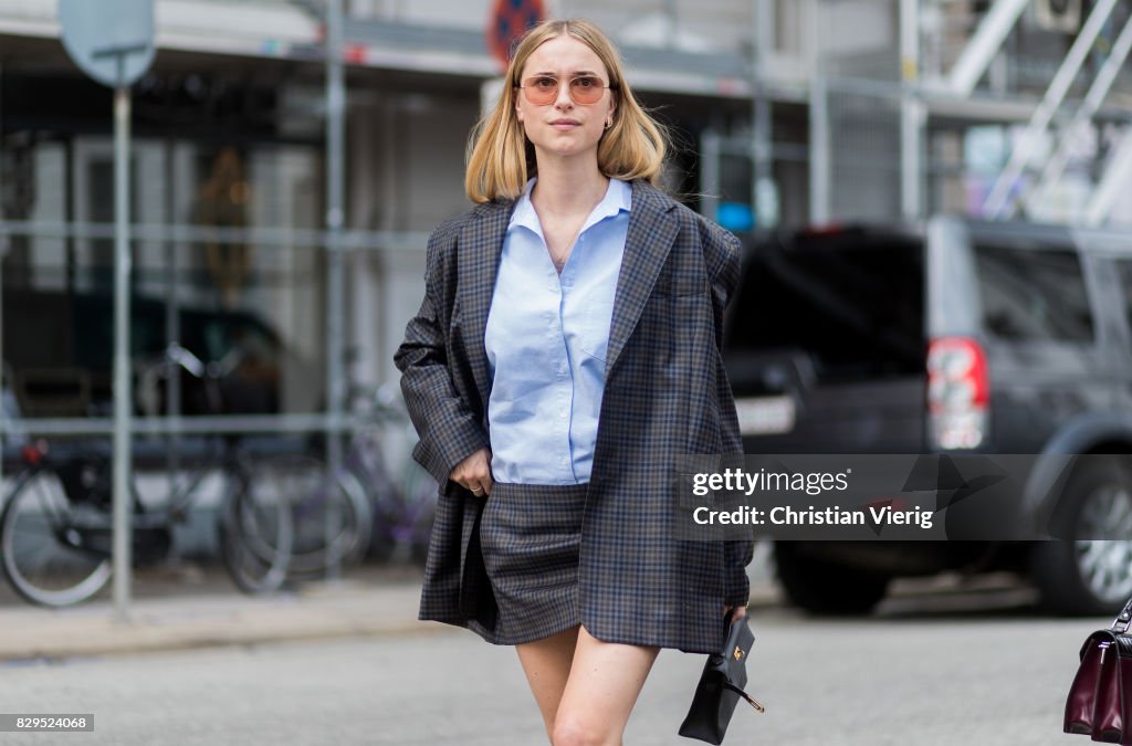 Street Style - Copenhagen Fashion Week Spring/Summer 2018: Day 3