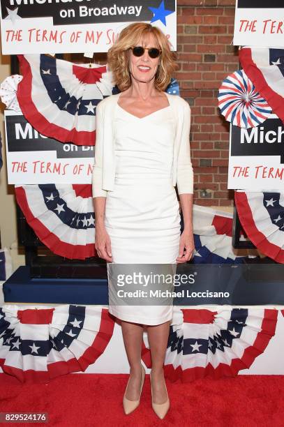Actress Christine Lahti attends as award-winning filmmaker Michael Moore celebrates his Broadway Opening Night in "The Terms of My Surrender" at...