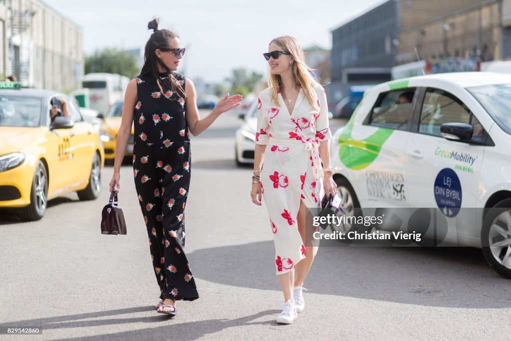 Street Style - Copenhagen Fashion Week Spring/Summer 2018: Day 3