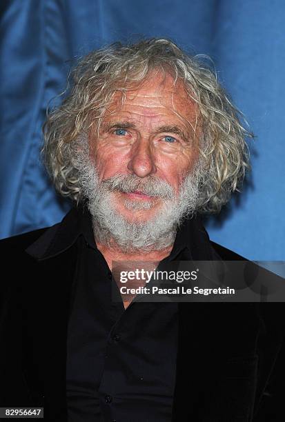 Actor Pierre Richard attends the premiere of the Christophe Barratier's film "Faubourg 36" on September 22, 2008 in Paris, France.